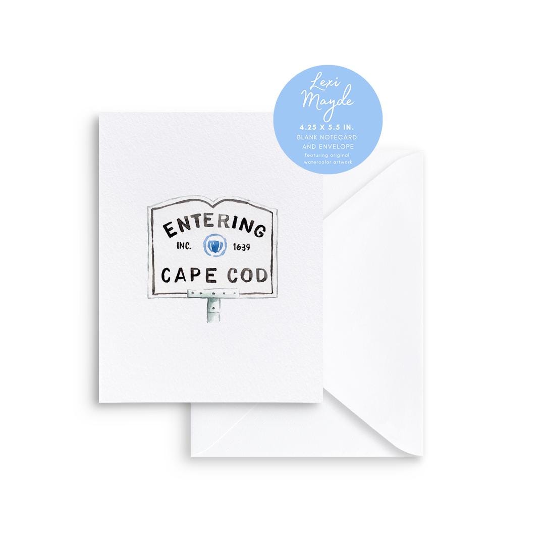 Cape Cod Notecard