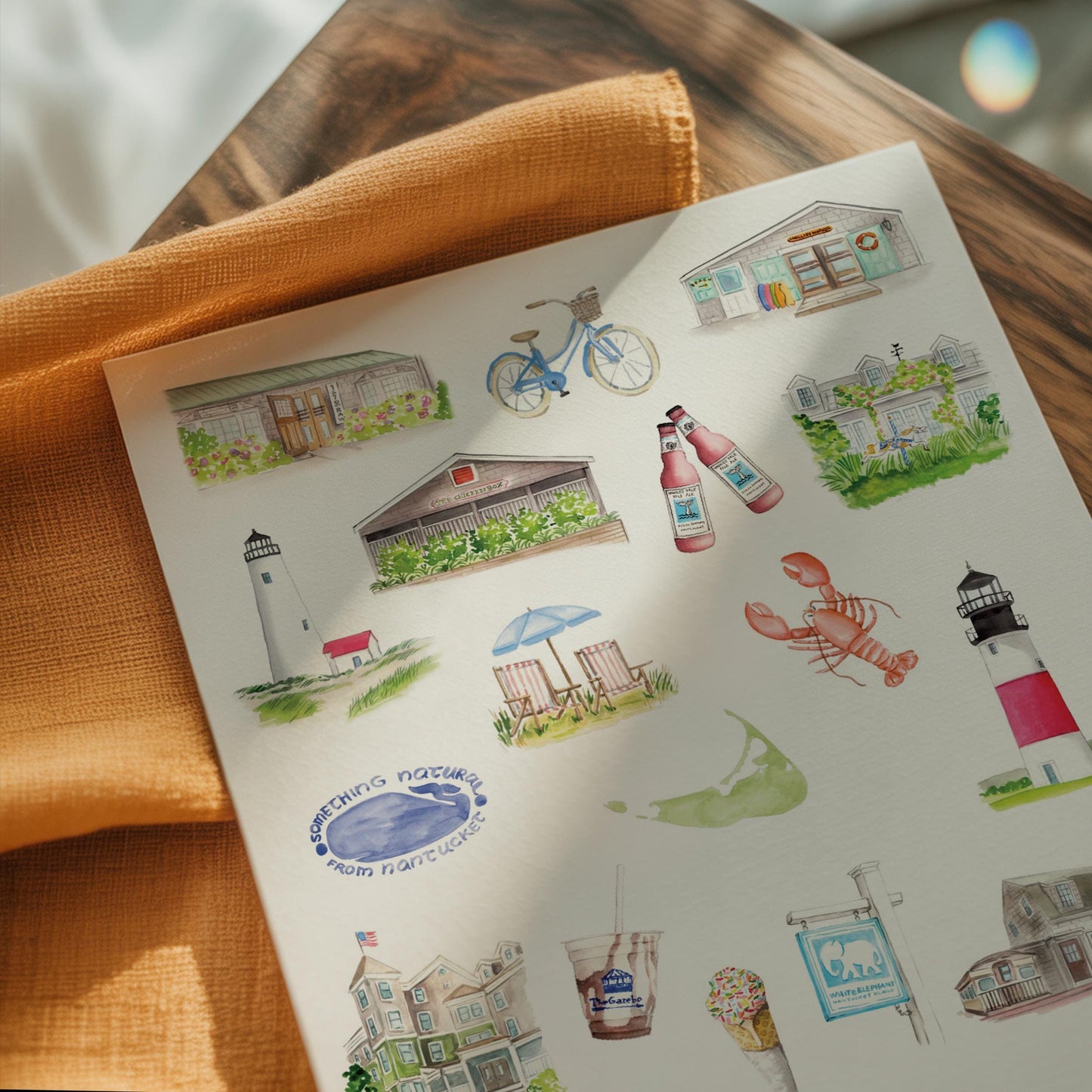 Nantucket Favorites Notecards